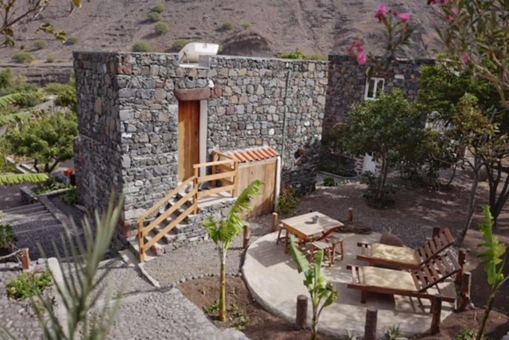 Ecolodge Kasa D'Igreja Chã da Igreja Eksteriør bilde
